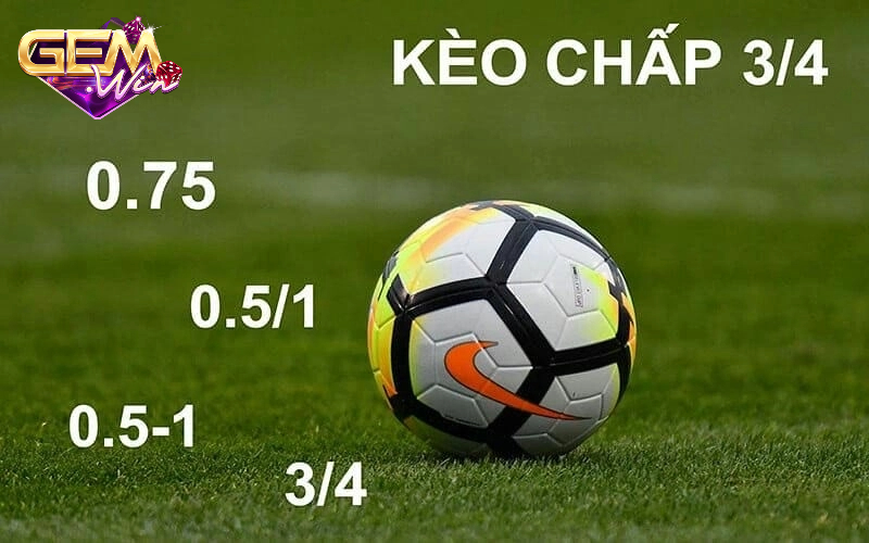 Kinh nghiệm chơi kèo chấp 3/4 tại GEMWIN đạt kết quả cao